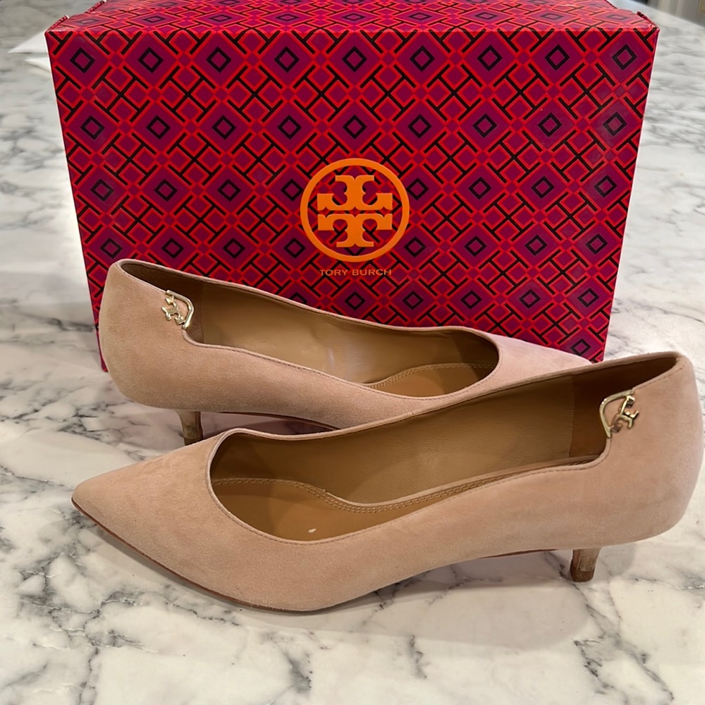 Tory Burch kitten heel womens size 7.5